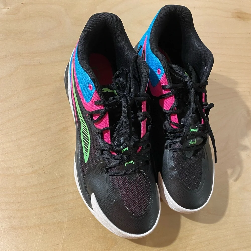 Puma Dagger Basketball Men’s Black Sneakers Size 12 (OM)